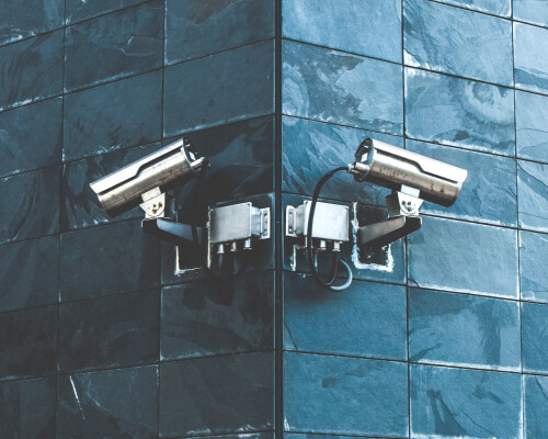 security cameras, watching over your identity to prevent identity theft